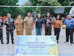 Maritim Cup I Resmi Dibuka, Wawali Kupang Bidik Lahirnya Bintang Voli Muda Daratan Timor