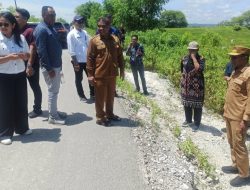 Wagub NTT Tinjau Jalan Rusak di Rote Ndao, Perbaikan Letelangga Dipercepat