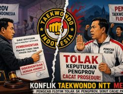 KONI Flores Timur Pasang Garis Keras, Dualisme Taekwondo NTT Ditepis: Kepengurusan Ilegal Tak Diakui