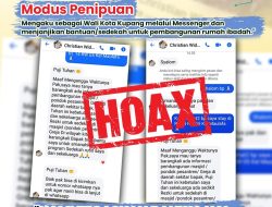 Akun Palsu Catut Nama Wali Kota Kupang, Warga Diminta Waspada Modus Bantuan Fiktif