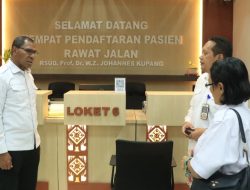 RSUD W.Z Johanes Kupang Disiapkan Jadi Rumah Sakit Berstandar Internasional, Wagub Johni: Saatnya Transformasi Total